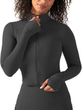 YITTY Active Ultraluxe Full Zip Jacket - Sleek 4-Way Stretch Layer