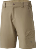 BASSDASH 10.5 Mens Fishing Cargo Shorts Quick Dry UPF 50+ - Practical