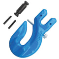 3/8ft Grade 100 Clevis Grab Hook with Locking Pin - Strong 8,800 lb