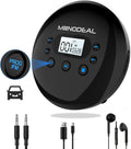 MONODEAL CD Player Portable - Rechargeable Discman with FM Transmitter