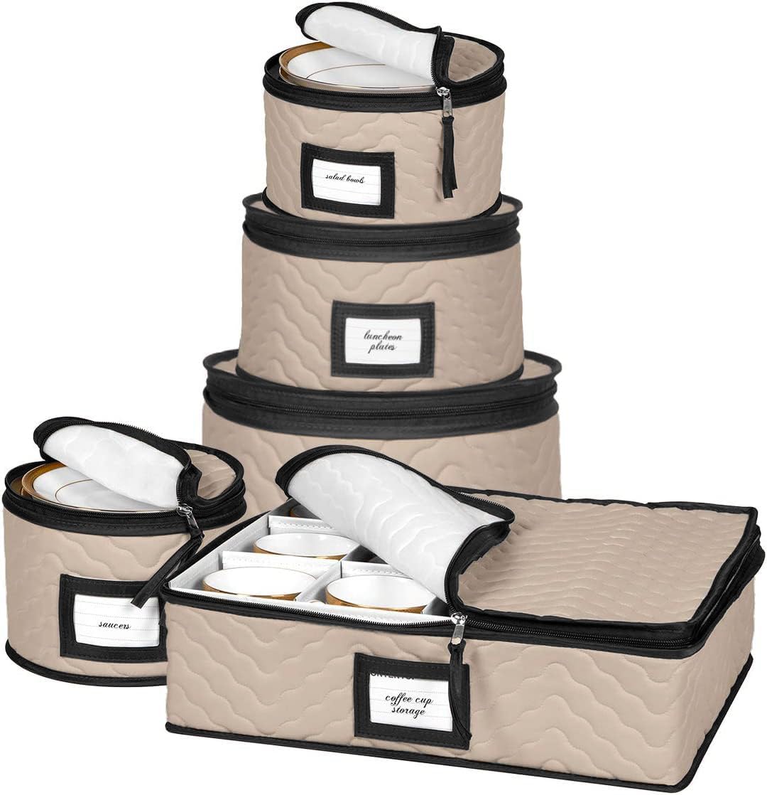 China Storage Containers 5-Piece Set for Safe Dinnerware Storage