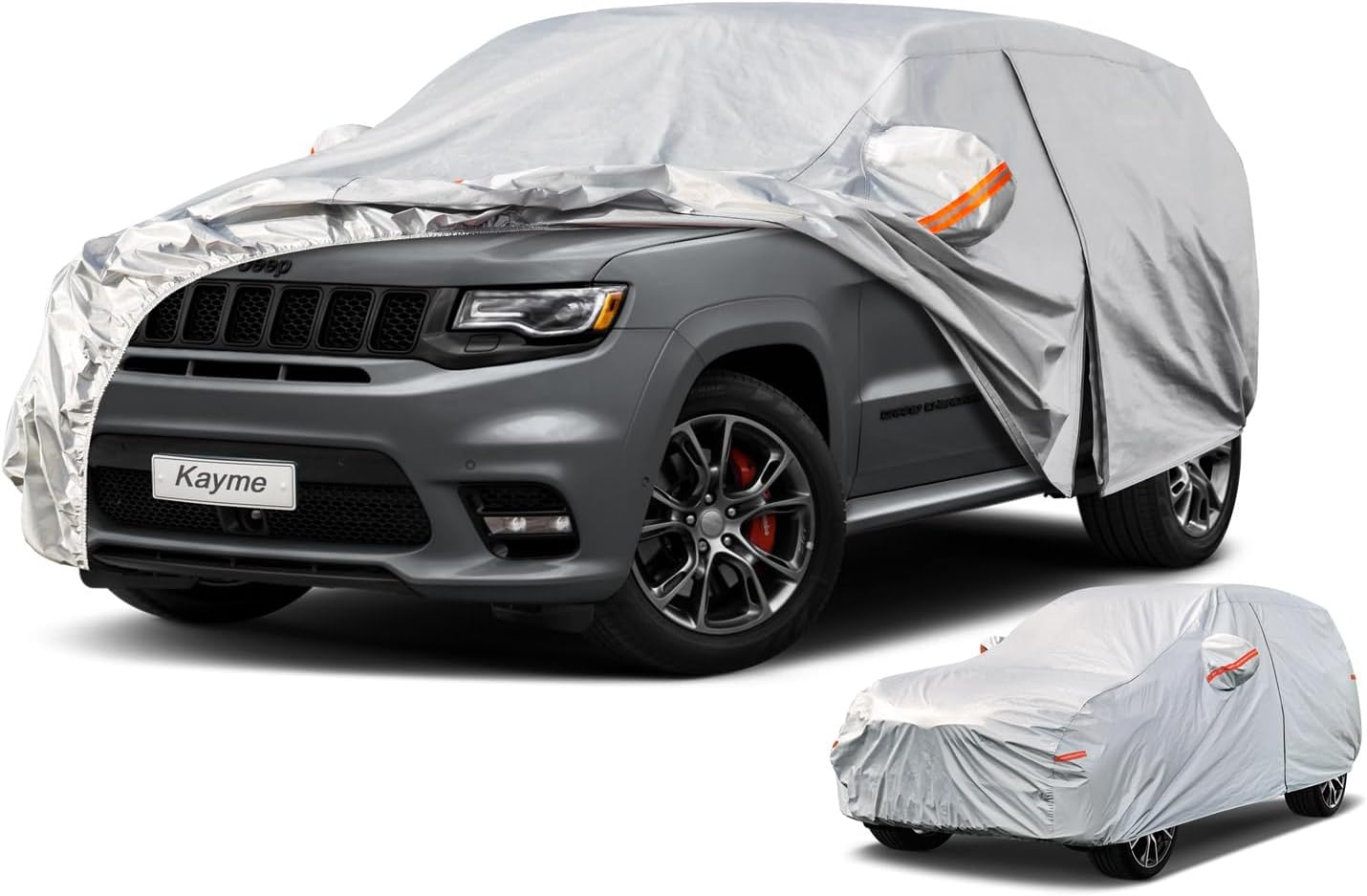 Kayme 6 Layers SUV Car Cover for All Weather Protection