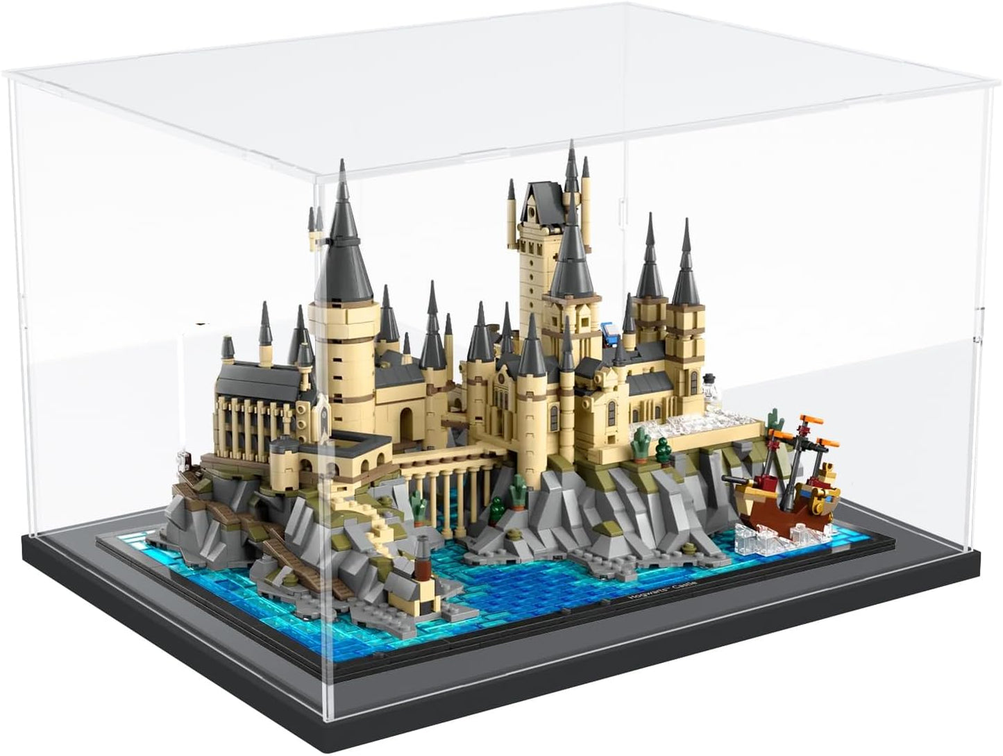 Choowin Acrylic Display Case for Lego Hogwarts Castle Collectibles