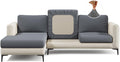 Charcoal Grey Jacquard Sofa Cover Medium - Stretchy Pet Proof