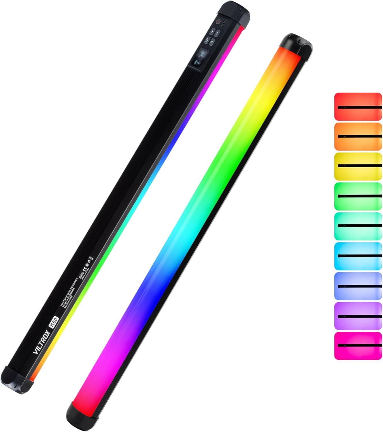 VILTROX K60 RGB LED Light Wand for Stunning Photography Effects