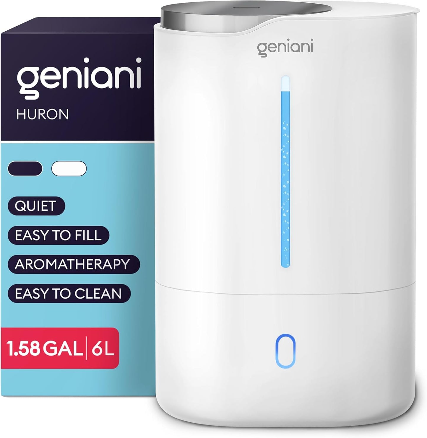 Top Fill Humidifier with Essential Oil Diffuser for Large Rooms