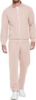 Stylish men's two-piece tracksuit by COOFANDY for all occasions