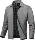 TBMPOY Mens Lightweight Windbreaker Jacket - Casual Fall Coat