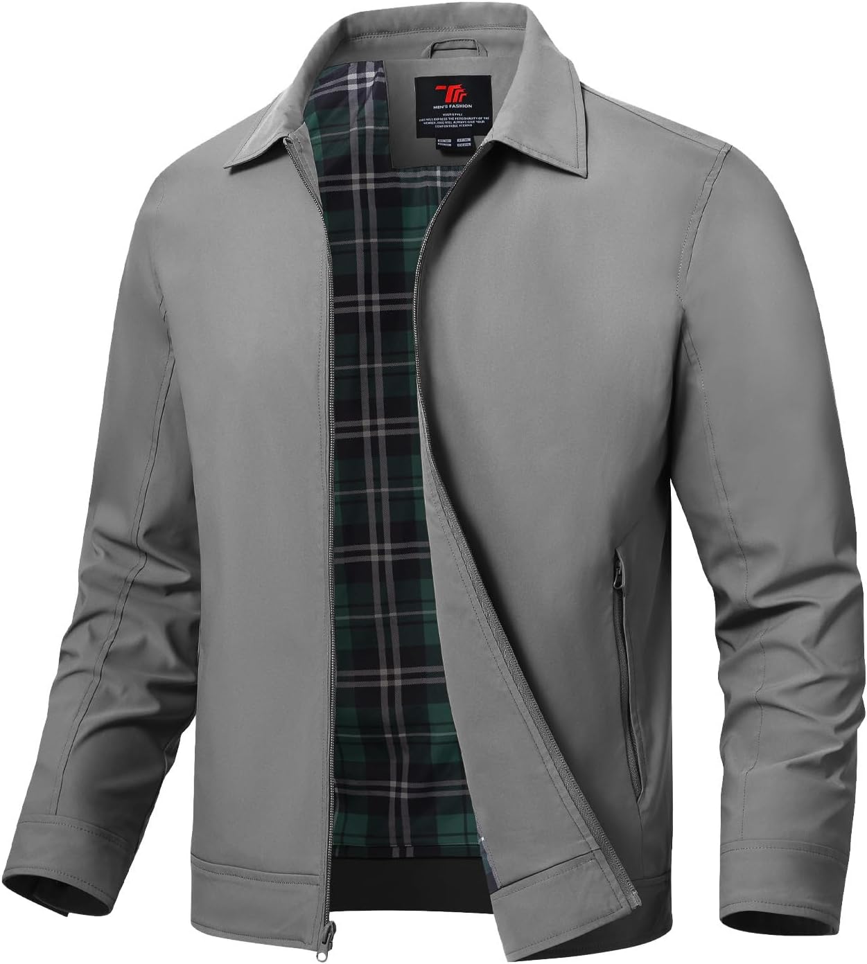 TBMPOY Men's Lightweight Jackets for Stylish Fall and Spring Wear