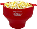 Collapsible Silicone Microwave Popper | BPA-Free | 2 oz Kernels Included