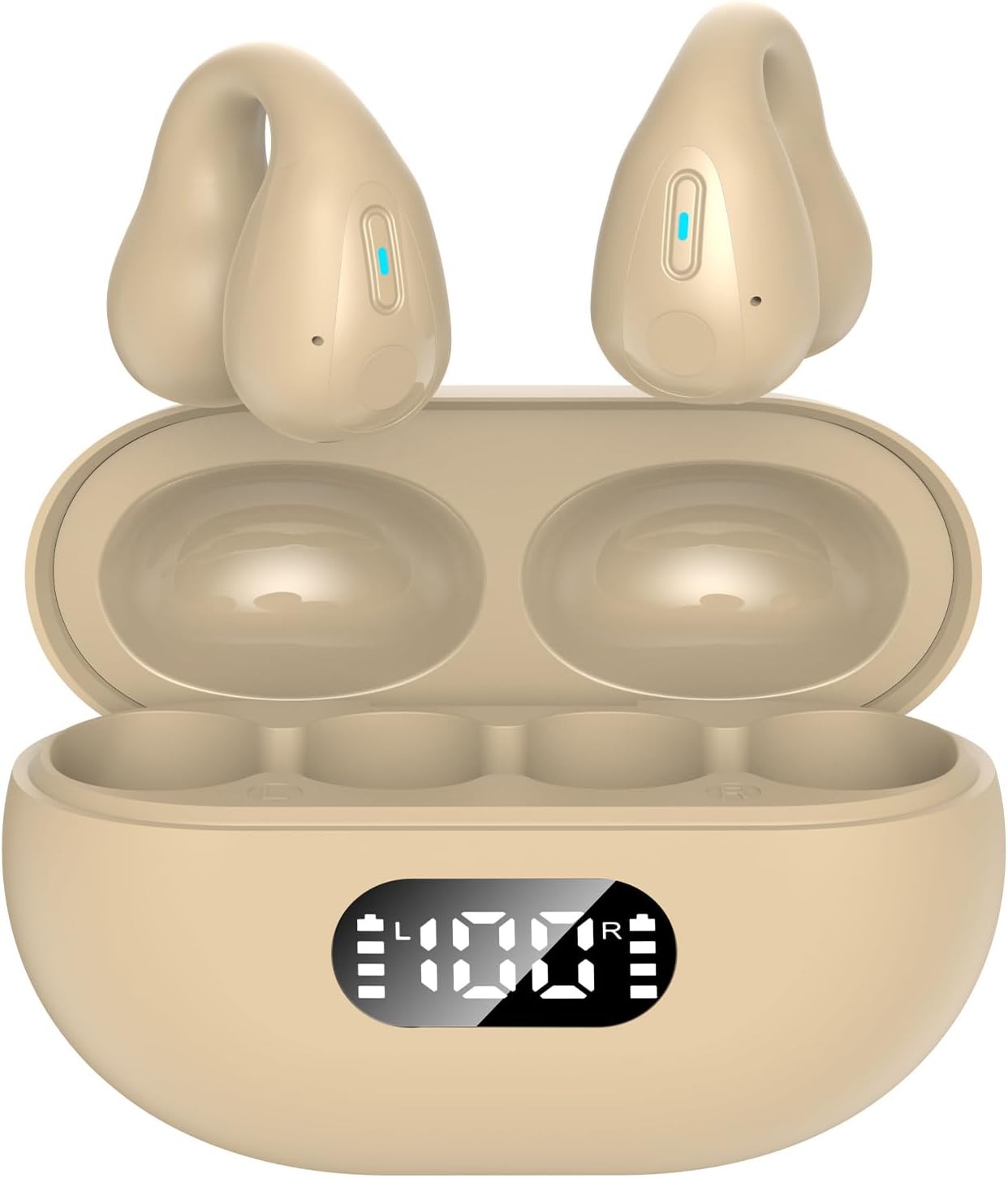 2024 True Wireless Bluetooth Earbuds - Dual Connect, Stereo Sound, Built-in Mic - Model 40