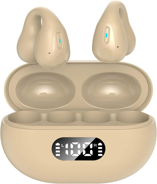 2024 True Wireless Bluetooth Earbuds - Dual Connect, Stereo Sound, Built-in Mic - Model 40