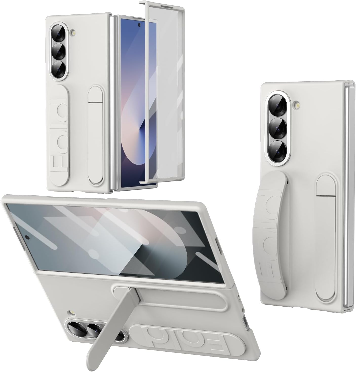 Samsung Galaxy Z Fold 7 Protect Case with Wristband Stand Features