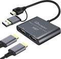 USB to HDMI Adapter for Dual Monitor Setup - 1080P Support