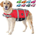 EMUST Dog Life Jacket XL NewRed - Secure Buoyancy for Water Safety