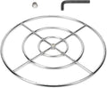 30 in Round Fire Pit Burner Ring for Natural Gas & Propane - Quiet
