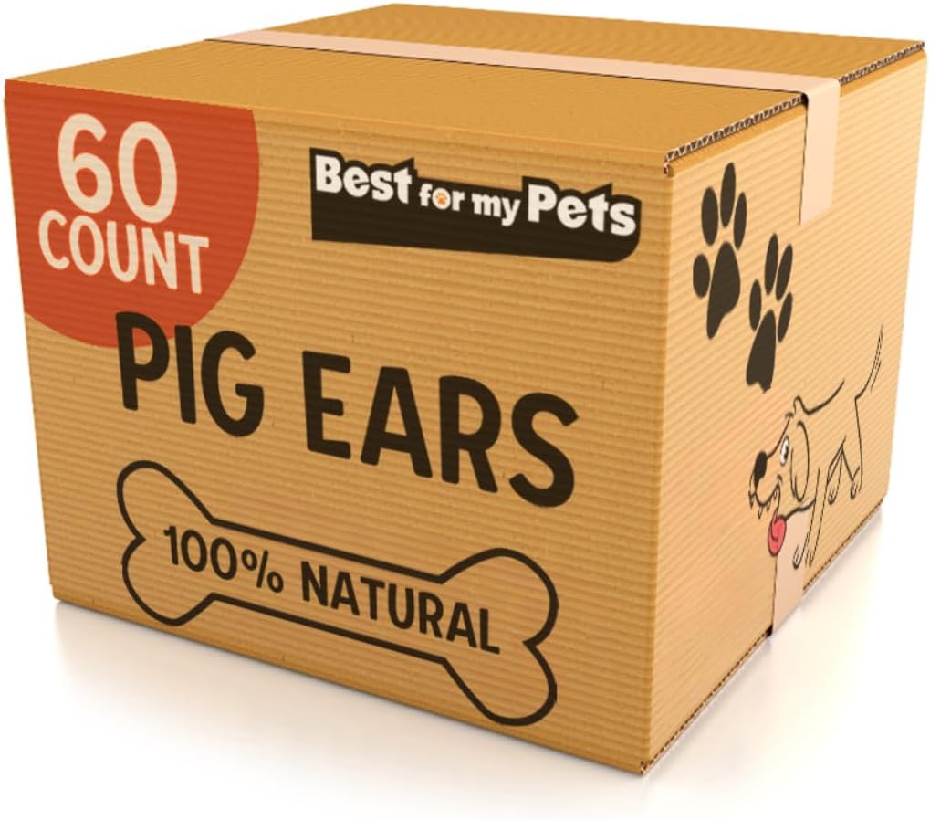 Best For My Pets Pig Ears for Dogs - Healthy Chew Treats