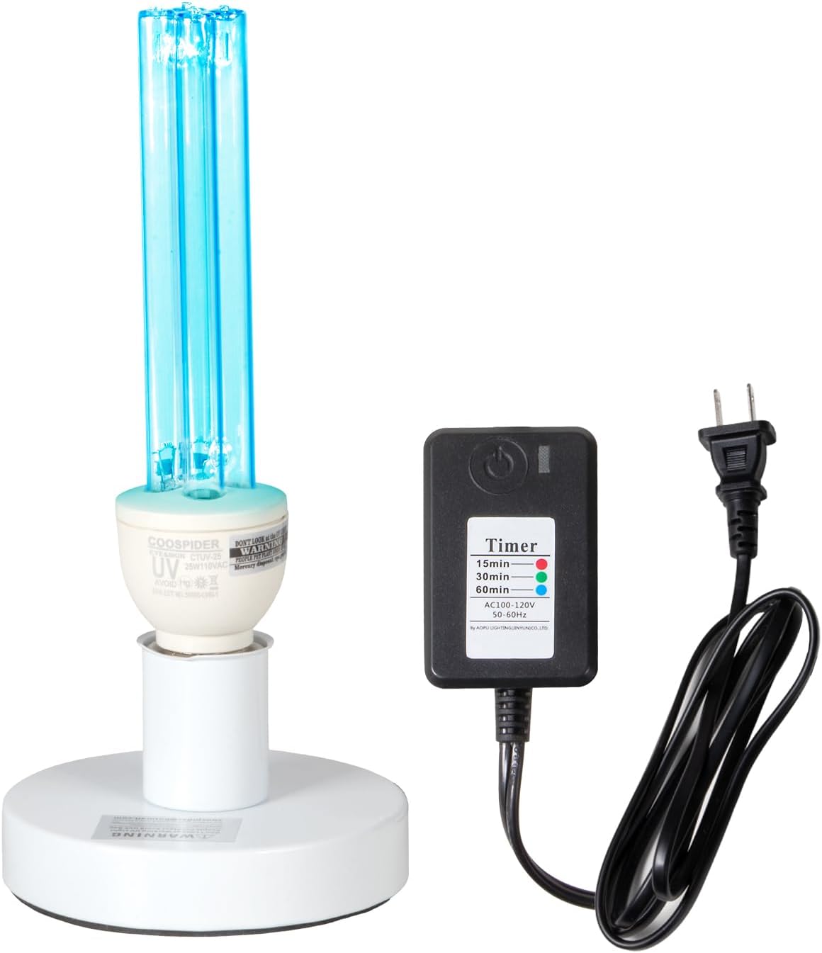 25 Watts UVC Sanitizer Lamp for Effective Home Disinfection