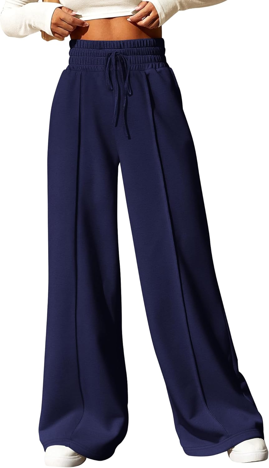BTFBM Womens Wide Leg Sweatpants for Casual Comfort and Style