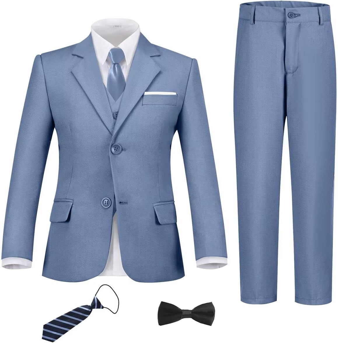 Boys Suit Set Slim Fit Kids Formal Suits for Wedding Prom
