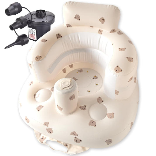 Blow Up Baby Seat with Back Support - fun-plus