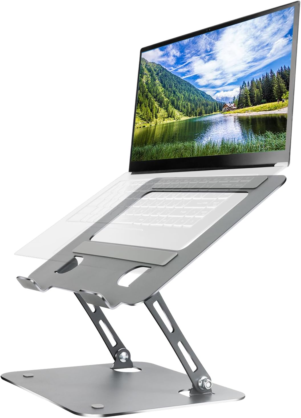 Adjustable Laptop Cooling Stand for Ultimate Comfort