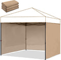 10x10 FT Instant Canopy Tent Sidewall (3 Pack) - Waterproof, UV