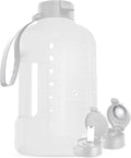 1 Gallon Water Bottle with Time Marker - Track Hydration Easily