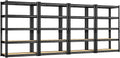 REIBII 5-Tier Heavy Duty Storage Shelves 28in x 60in - Strong