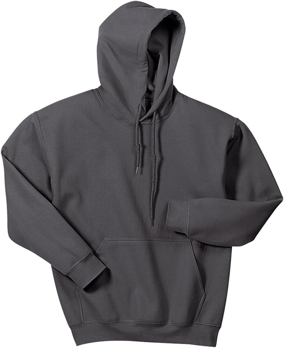 Gildan Charcoal Hooded Sweatshirt Small - Cozy Comfort!