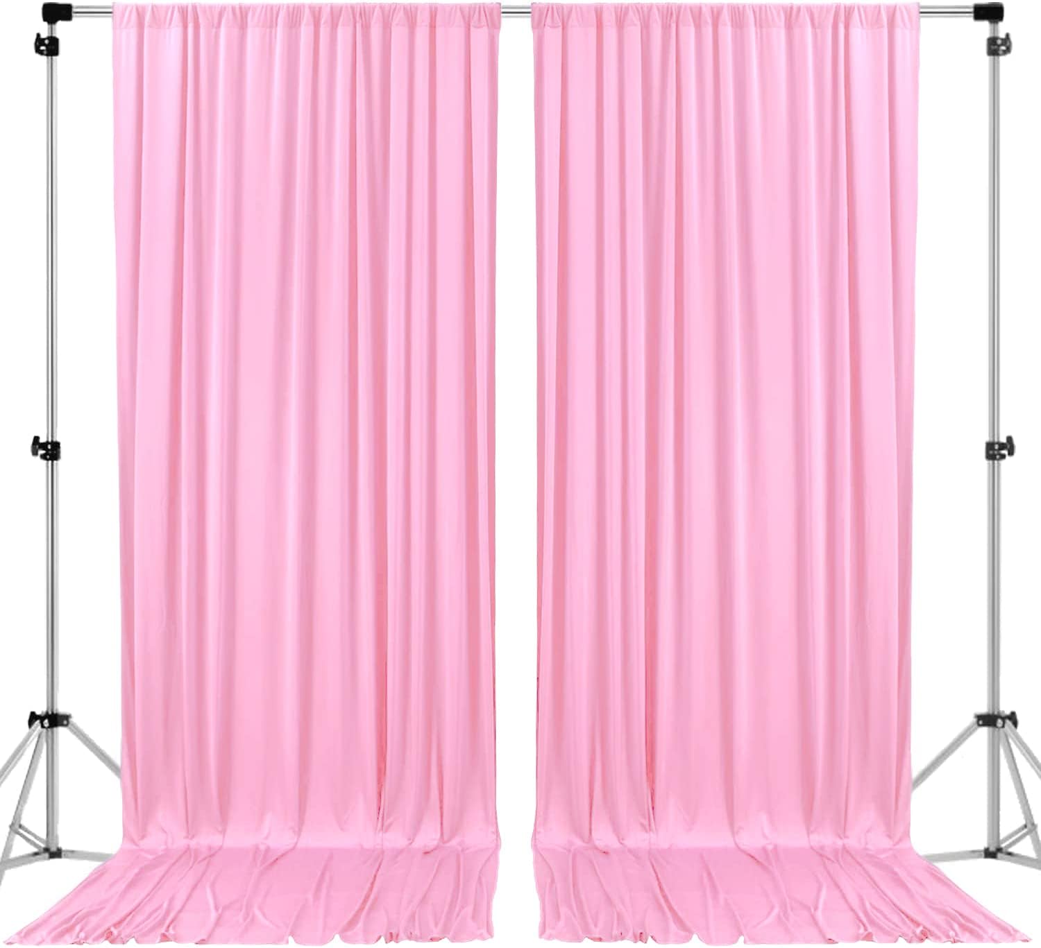 10ft x 8ft IFR Polyester Backdrop Drapes for Events and Home