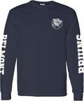 Stylish NCAA Long Sleeve T-Shirt with Double Sleeve for Fans