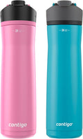 Contigo Cortland Chill 2.0 Stainless Steel Water Bottle 2-Pack - Cold
