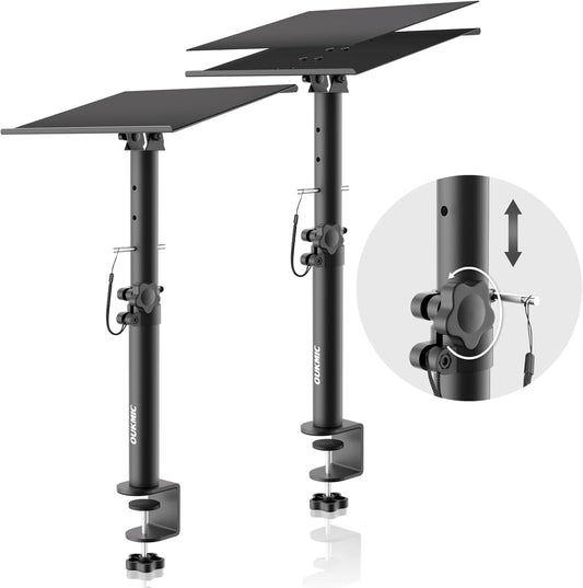 Universal Tilt Adjustable Speaker Stands by OUKMIC