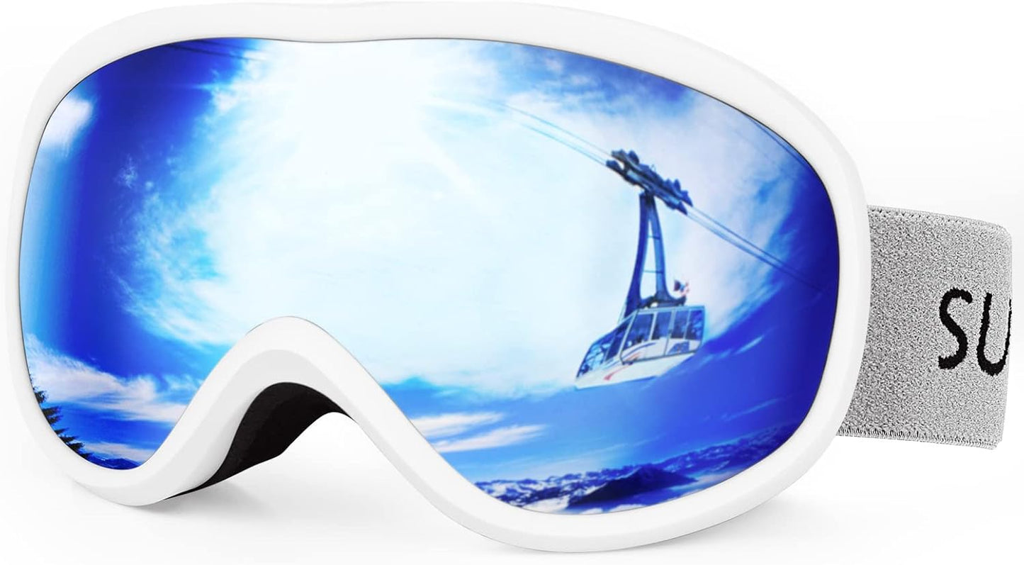 Anti-Fog UV Ski Goggles - Clear Vision Guarantee
