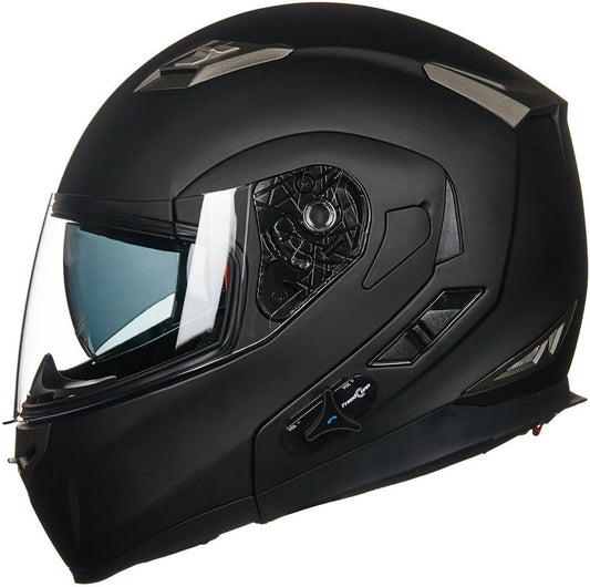 ILM Bluetooth Integrated Modular Flip Up Full Face Helmet Review