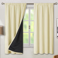 Thermal Insulated 100% Blackout Curtains for Bedroom by BGment