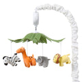 Musical Baby Crib Mobile with Safari Animals for Nursery Decor