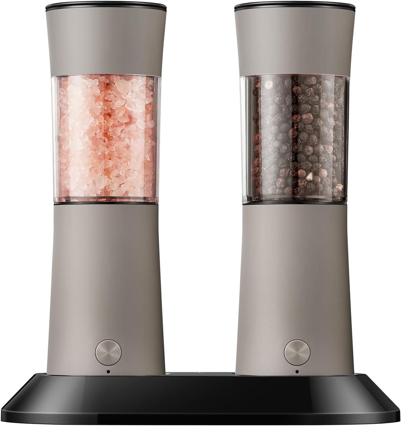 Gravity Electric Salt and Pepper Grinder Set for Effortless Use