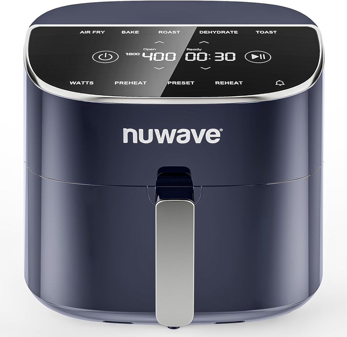 Nuwave Brio Plus 8 Qt Air Fryer: 100 Presets & 50 Memories