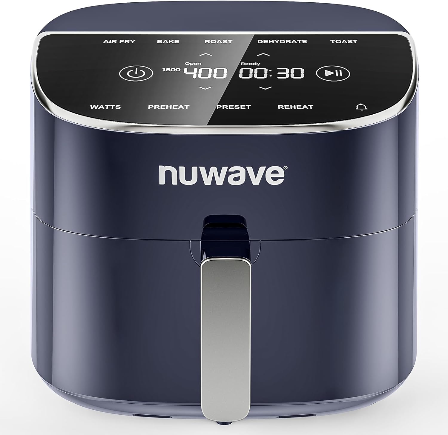 Nuwave Brio Plus 8 Qt Air Fryer: 100 Presets & 50 Memories