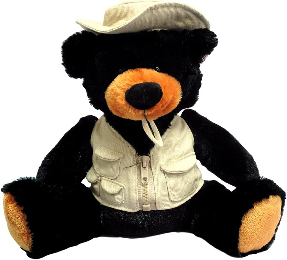 Wishpets 10 Fishing Bear Plush - Adorable Kids Toy