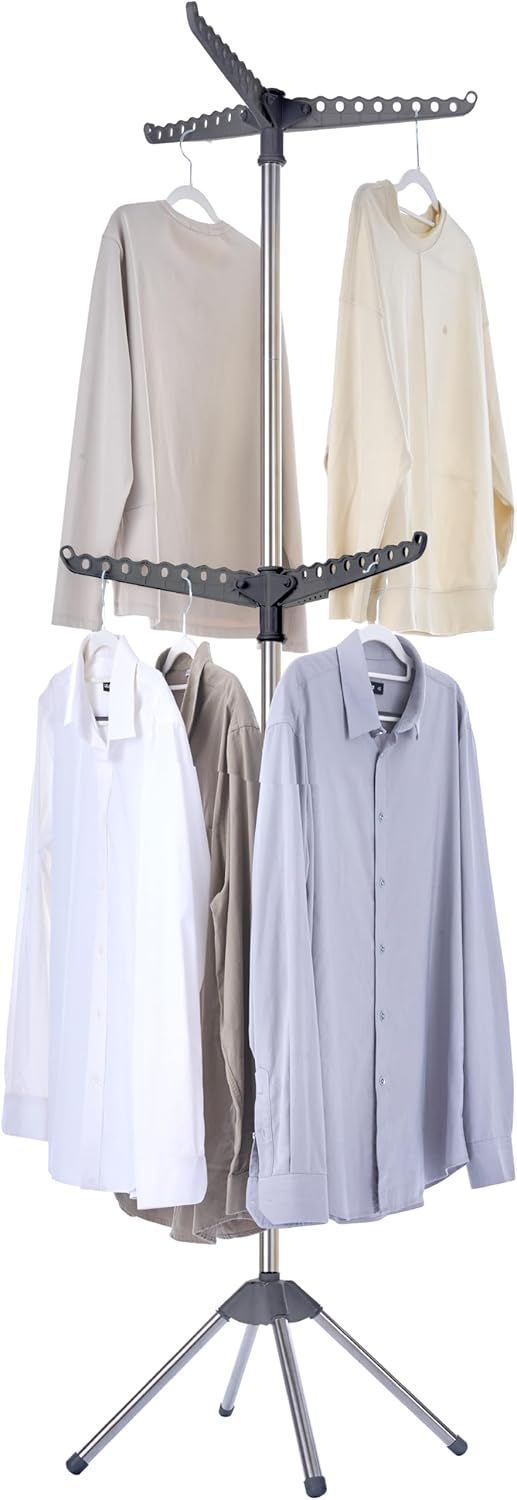 Clothes Drying Rack Foldable 74.8 inch Space Saving Design