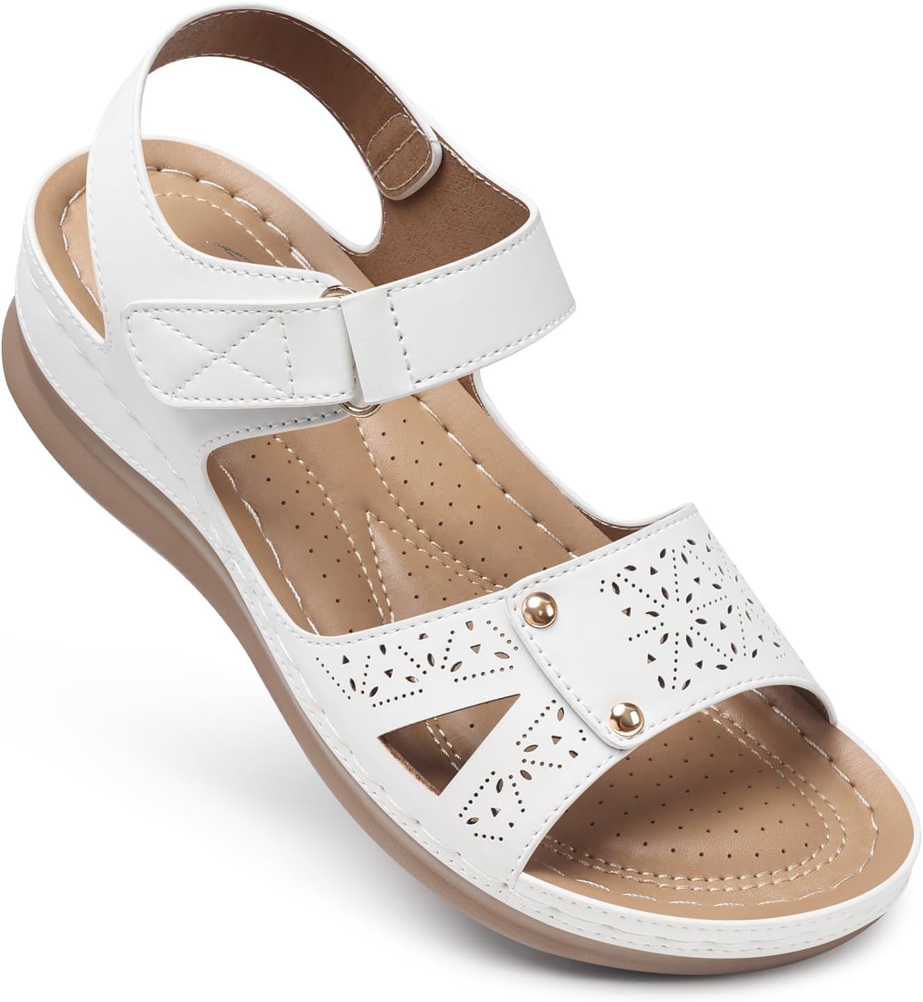 Comfortable Flat Sandals for Women Dressy Summer Style