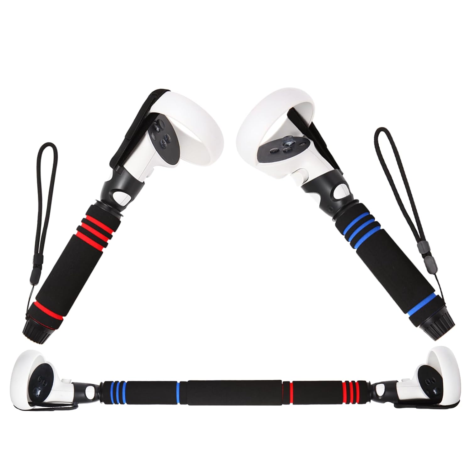 Enhanced VR Gaming Grips for Meta/Oculus Quest 2