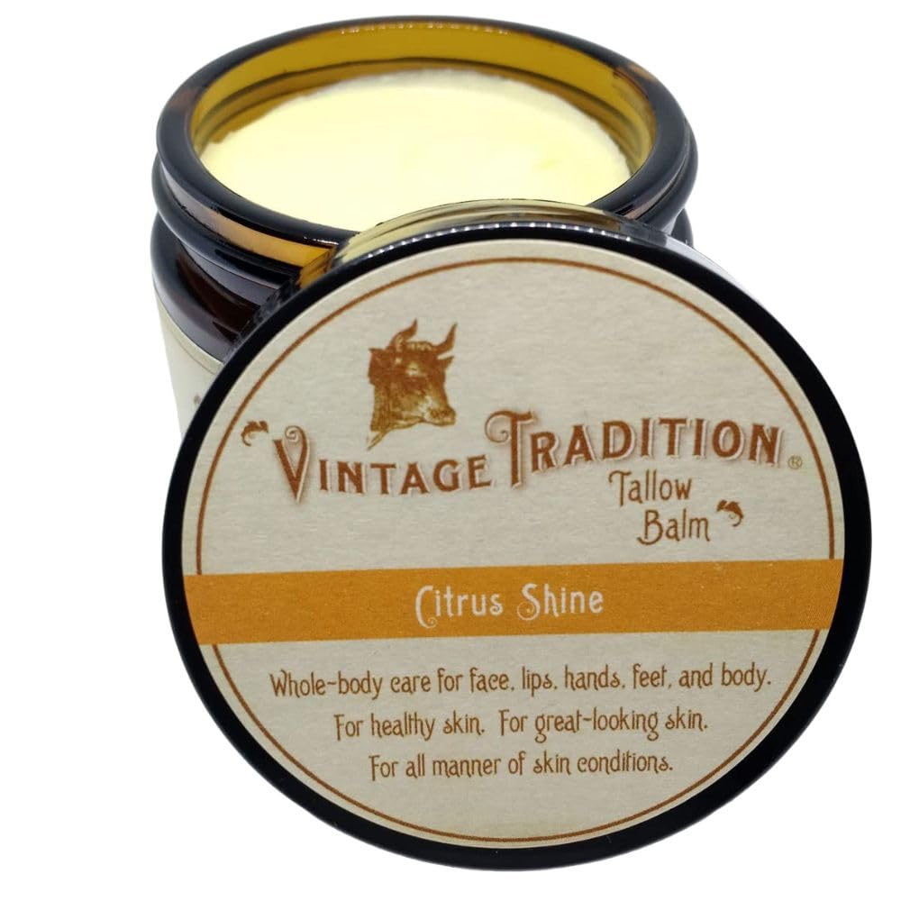 Vintage Tradition Beef Tallow Balm for Healing and Hydration