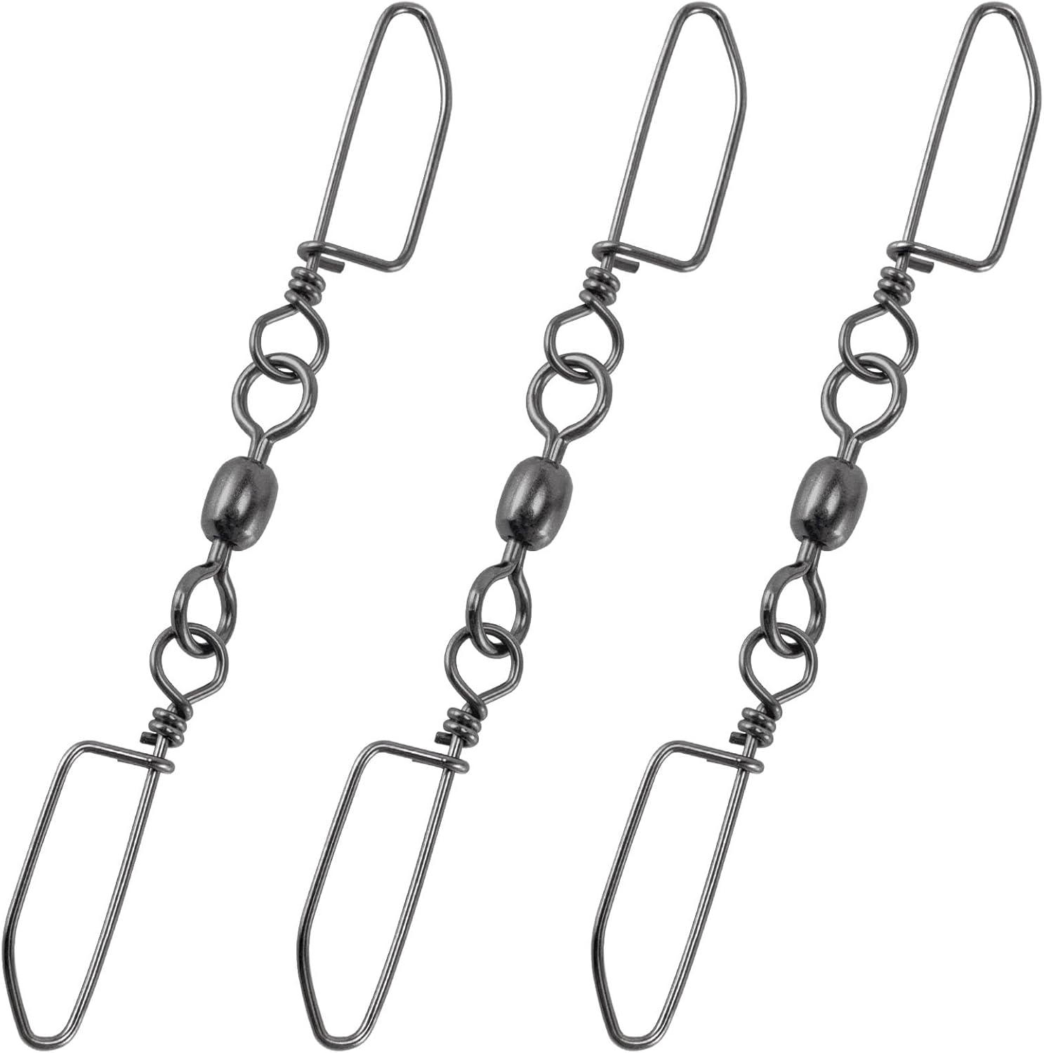 Alwonder 30-Pack High Strength Snap Swivels
