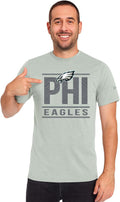 Zubaz NFL Men's Short Sleeve Team Graphic T-Shirt - Bold (Style LM7M)