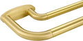 Double Curtain Rods Brass 72-144 in - Room Darkening Dual Rod