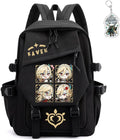 Genshin Impact Backpack Unisex Rucksack - Large Kawaii Design